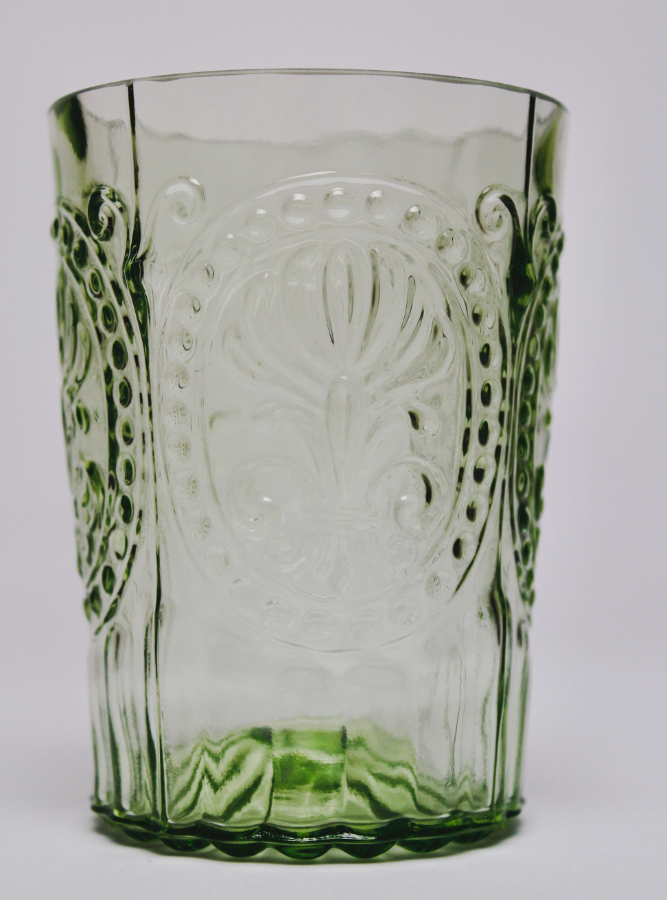 Floraison Glass Tumbler - Green