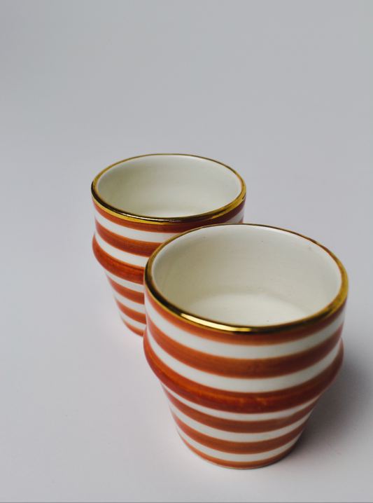 Bambino Espresso Cup - Burnt Orange